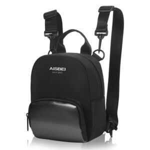 9896 Clear Mini Backpack Purse , Small Backpack Purse with Clear Front
